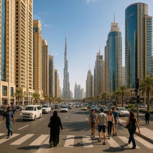 travel the world online to dubai